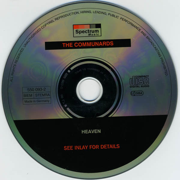 The Communards : Heaven (CD, Comp)