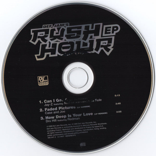 Jay-Z Featuring Amil And Ja Rule : Can I Get A... (Def Jam's Rush Hour EP) (CD, EP, Single)
