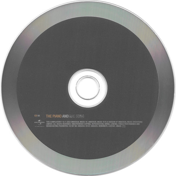Various : The Piano And The Song (2xCD, Comp)