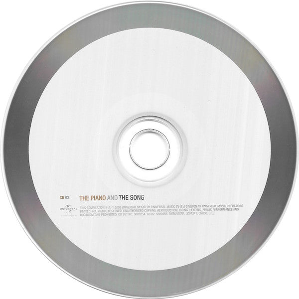 Various : The Piano And The Song (2xCD, Comp)