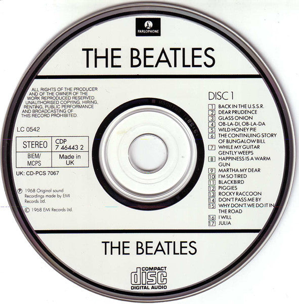 The Beatles : The Beatles (2xCD, Album, RE)