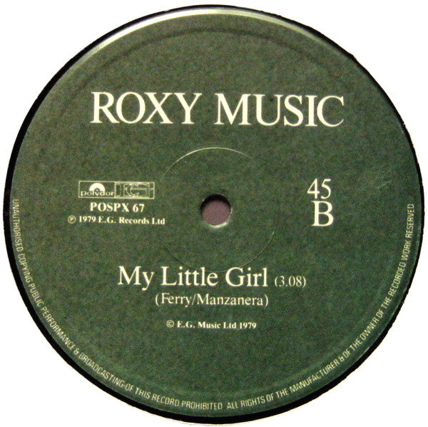 Roxy Music : Angel Eyes (12", Single)