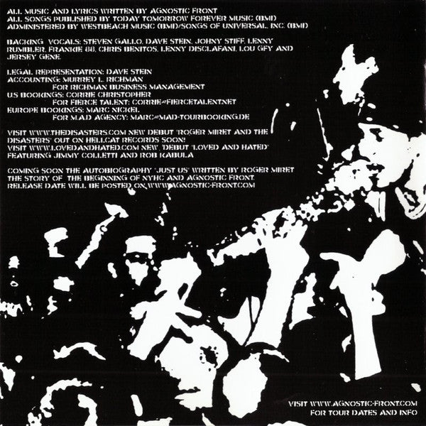 Agnostic Front : Dead Yuppies (CD, Album)
