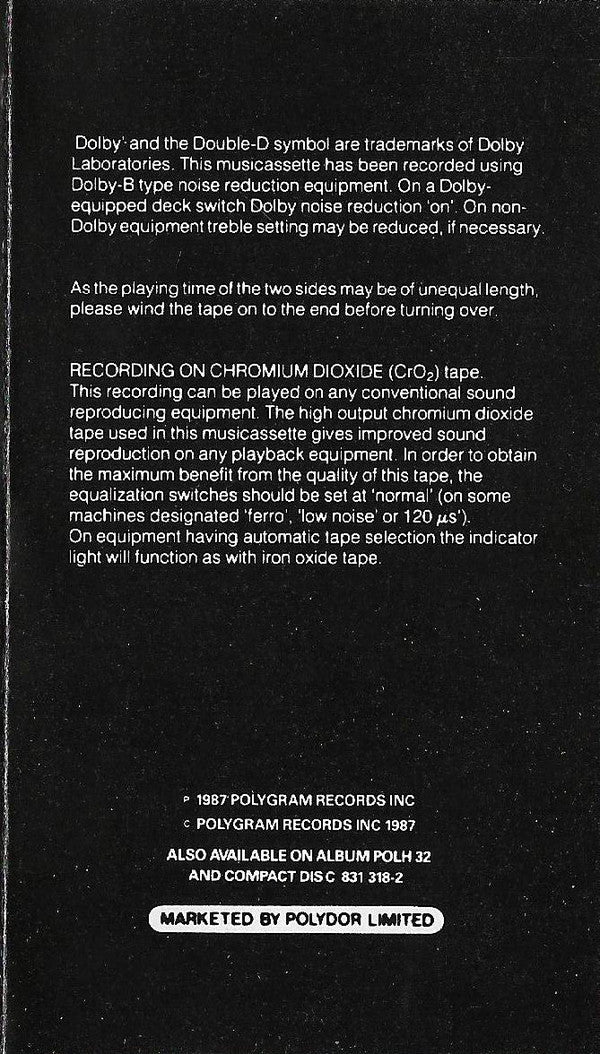 Deep Purple : The House Of Blue Light (Cass, Album)