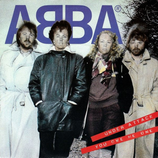 ABBA - Under Attack You Owe Me One (7) (Very Good Plus (VG)) - DaddyPop
