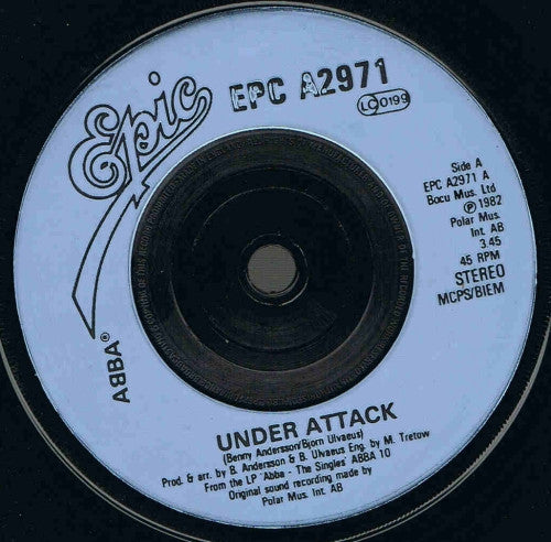 ABBA - Under Attack You Owe Me One (7) (Very Good Plus (VG)) - DaddyPop