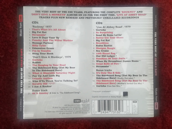 Chas And Dave : The Very Best Of Chas & Dave (2xCD, Comp, RM)