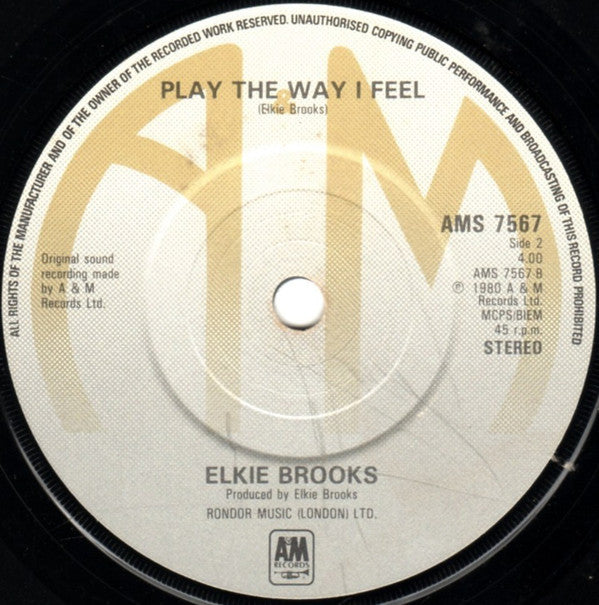 Elkie Brooks : Dance Away (7", Single)