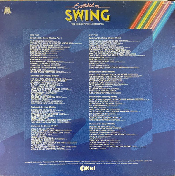 The Kings Of Swing Orchestra : Switched On Swing (LP)