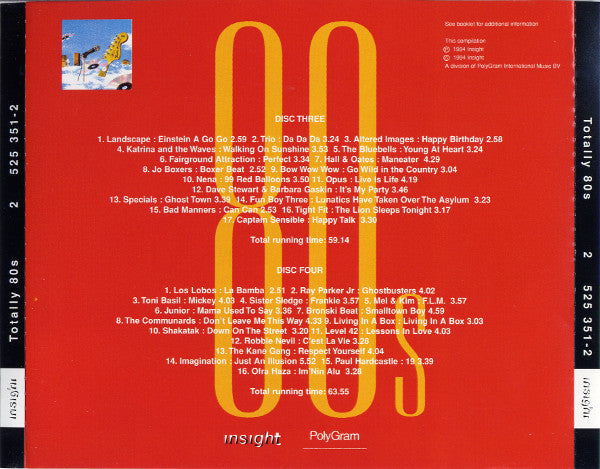 Various : Totally 80s 2 (2xCD, Comp)