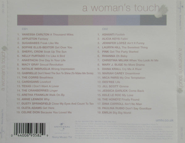 Various : A Woman's Touch (2xCD, Comp)