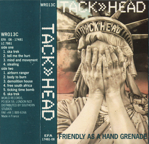 Tackhead : Friendly As A Hand Grenade (Cass, MiniAlbum)