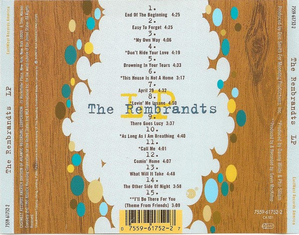 The Rembrandts : L.P. (CD, Album)