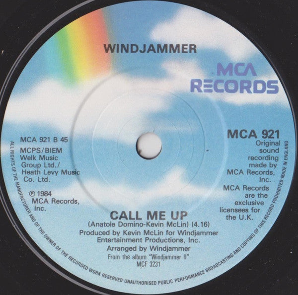 Windjammer : Live Without Your Love (7")