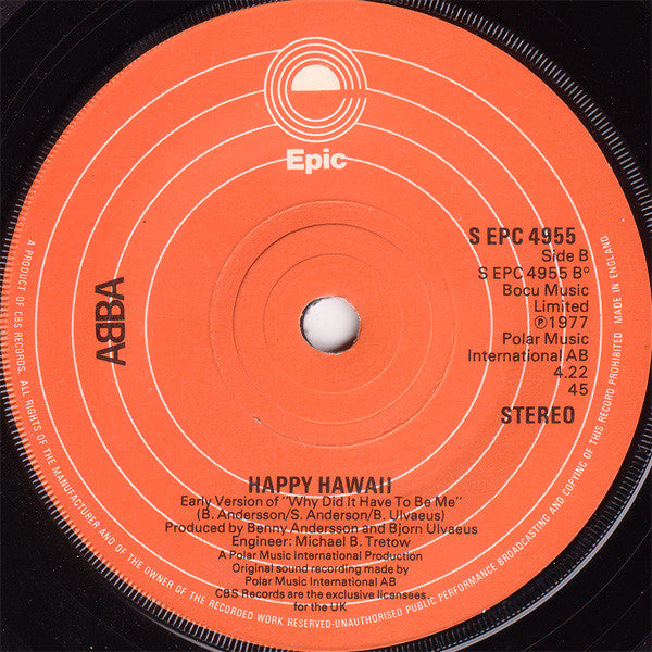 ABBA - Knowing Me, Knowing You (7) (Very Good Plus (VG)) - DaddyPop