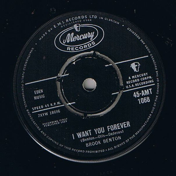 Brook Benton : So Many Ways (7", Single)