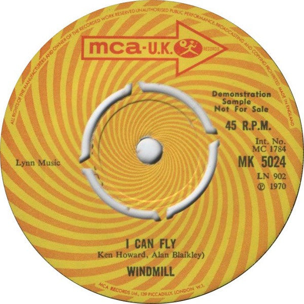 Windmill (2) : Such Sweet Sorrow (7", Single, Promo)