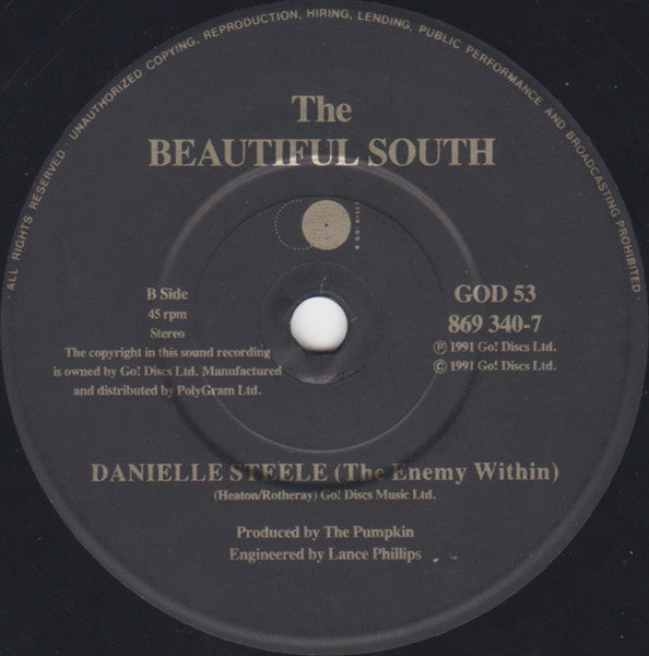 The Beautiful South : Let Love Speak Up Itself (7", Single, Pap)