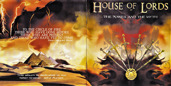 House Of Lords (2) : The Power And The Myth (CD, Album)