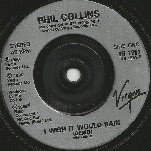 Phil Collins - Something Happened On The Way To Heaven (7) (Near Mint (NM Or M-)) - DaddyPop