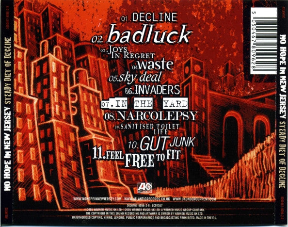 No Hope In New Jersey : Steady Diet Of Decline (CD, Album)