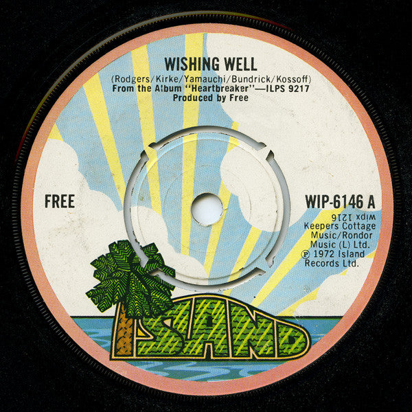 Free : Wishing Well (7", Single, 4-P)