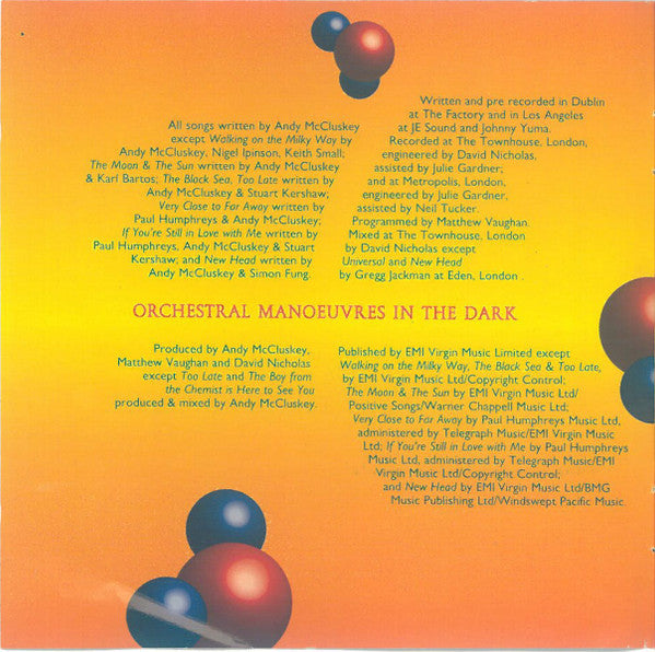Orchestral Manoeuvres In The Dark - Universal (CD) (Very Good Plus (VG)) - DaddyPop