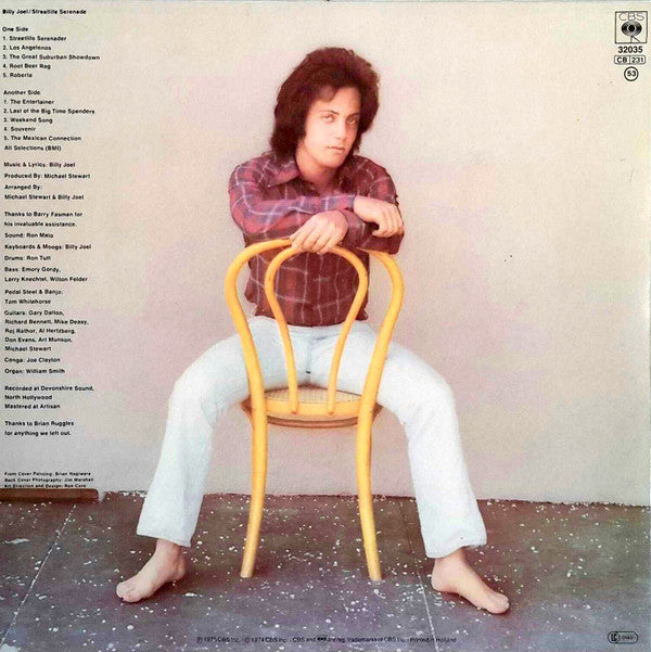 Billy Joel - Streetlife Serenade (LP) (Very Good Plus (VG)) - DaddyPop