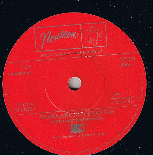 ABC - Tears Are Not Enough (7) (Good Plus (G)) - DaddyPop