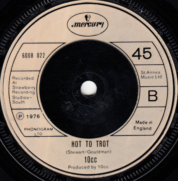 10cc - The Things We Do For Love (7) (Very Good Plus (VG)) - DaddyPop