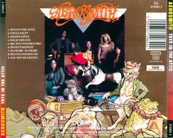 Aerosmith : Toys In The Attic (CD, Album, RE, RM, RP)