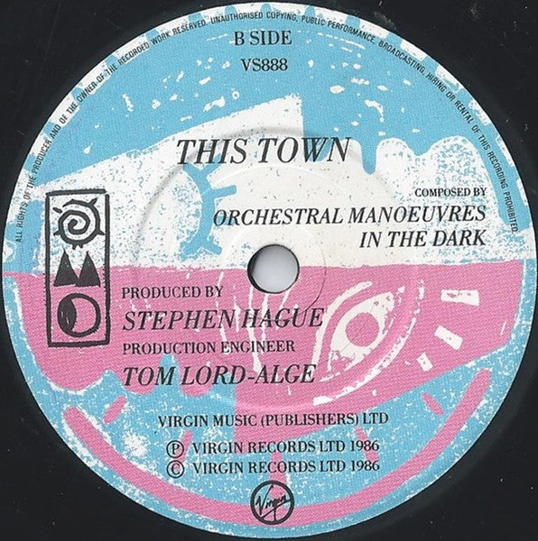 Orchestral Manœuvres In The Dark* : (Forever) Live And Die (7", Single)