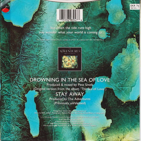 The Adventures : Drowning In The Sea Of Love (7", Single)