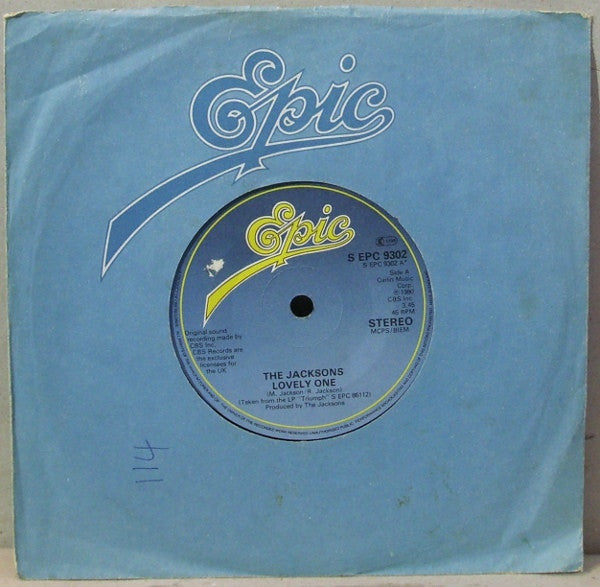 The Jacksons : Lovely One (7", Single)