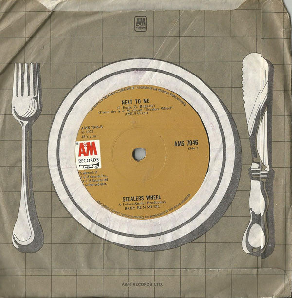 Stealers Wheel : You Put Something (Better Inside Me) (7")