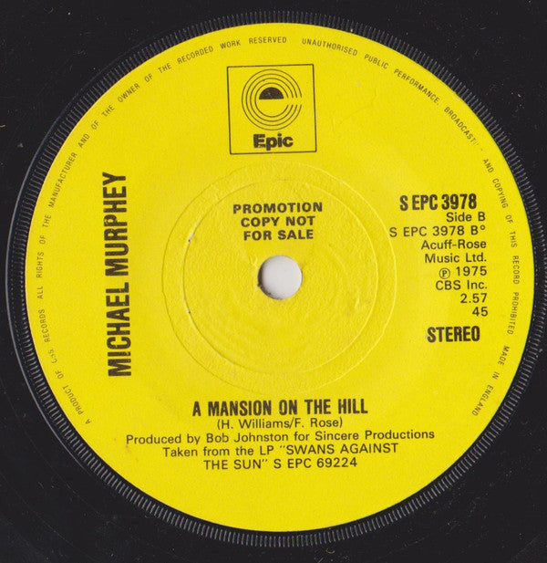 Michael Martin Murphey - Renegade (7) (Very Good Plus (VG)) - DaddyPop