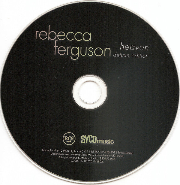 Rebecca Ferguson : Heaven (CD, Album, Dlx)