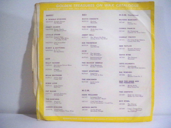 The Surfaris : Wipeout / Surfer Joe (7", Single)