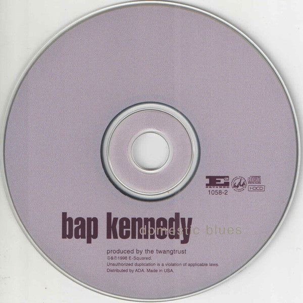 Bap Kennedy : Domestic Blues (HDCD, Album)