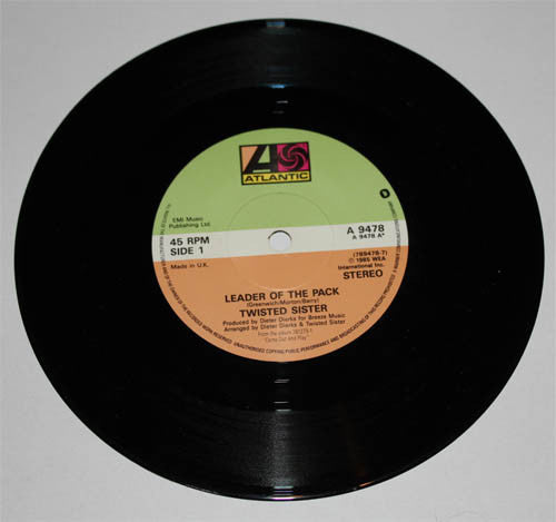 Twisted Sister : Leader Of The Pack (7", Single, Ltd, Gat)