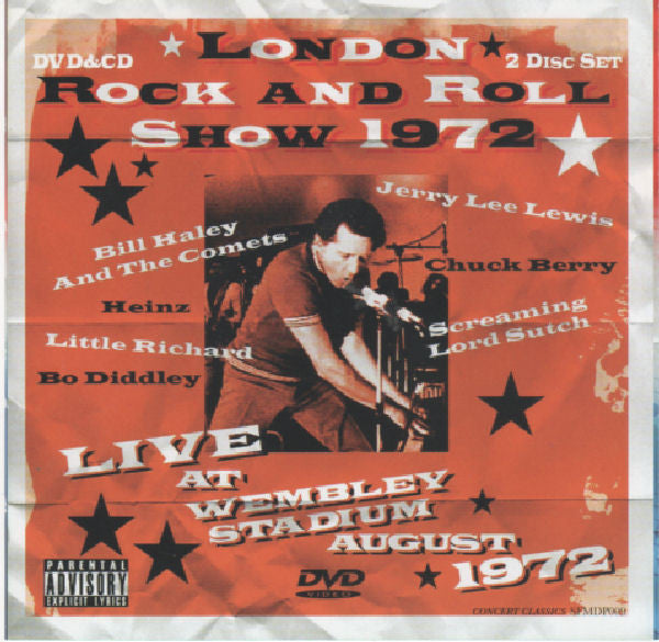 Various : London Rock And Roll Show 1972 (CD, Comp + DVD, RE)
