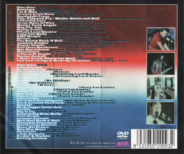 Various : London Rock And Roll Show 1972 (CD, Comp + DVD, RE)
