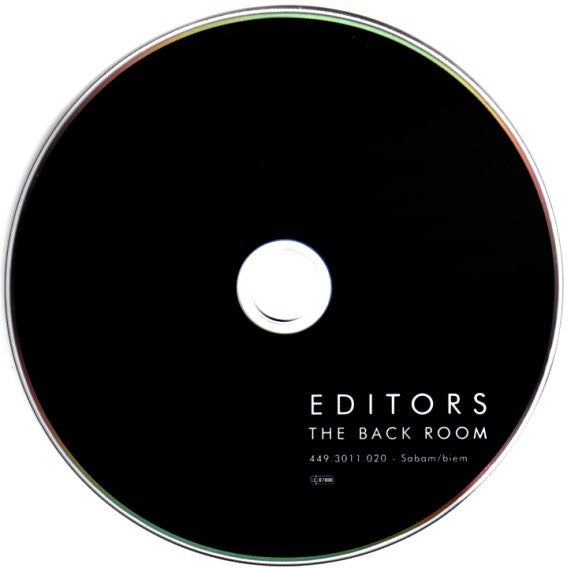 Editors : The Back Room (CD, Album)