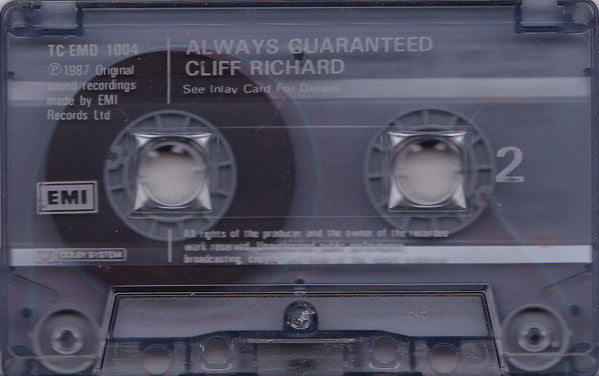 Cliff Richard : Always Guaranteed (Cass, Album)