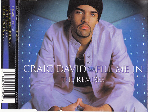 Craig David : Fill Me In (The Remixes) (CD, Single, CD2)