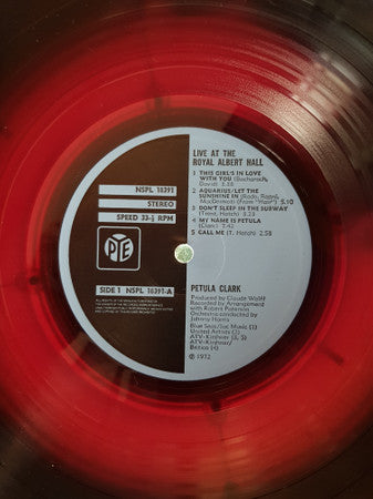 Petula Clark : Live At The Royal Albert Hall (LP)