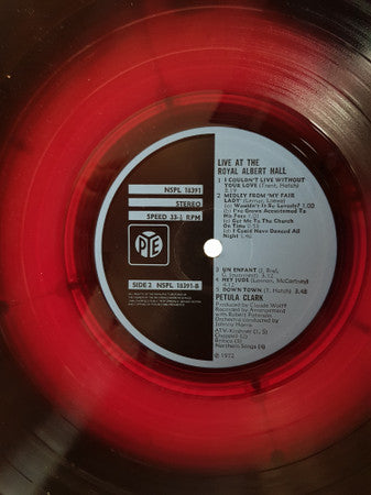 Petula Clark : Live At The Royal Albert Hall (LP)