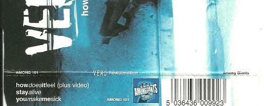 Vero (9) : How Does It Feel (CD, Single, Enh)