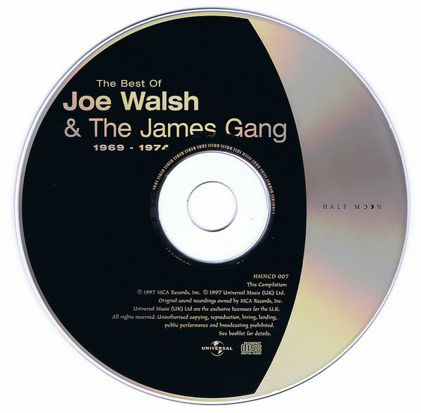 Joe Walsh, James Gang : The Best Of Joe Walsh & The James Gang 1969-1974 (CD, Comp, RP)