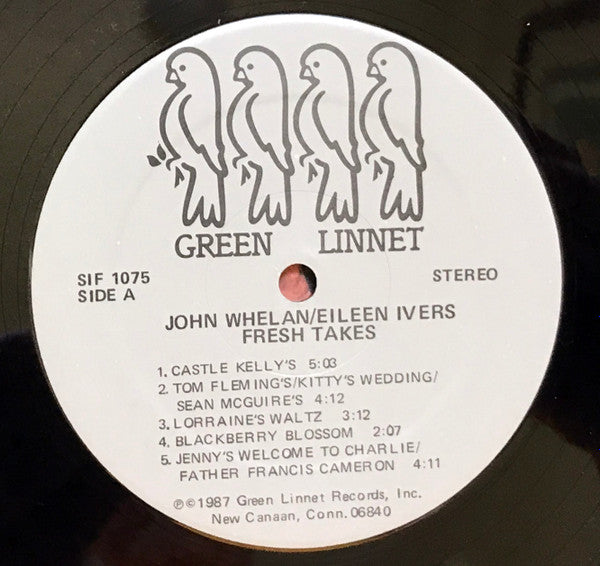 John Whelan And Eileen Ivers : Fresh Takes (LP, Album)